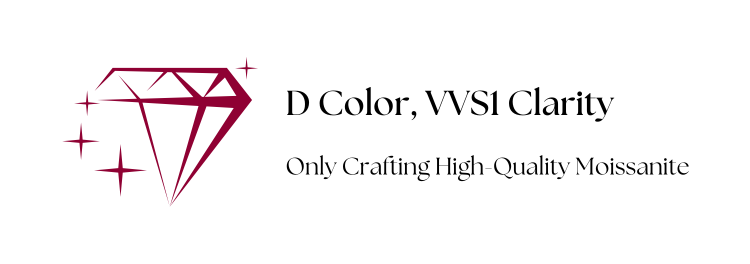 D Color, VVS1 Clarity | Moissanite jewelry | Shelast