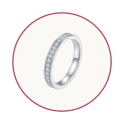 Moissanite Bands | Moissanite jewelry