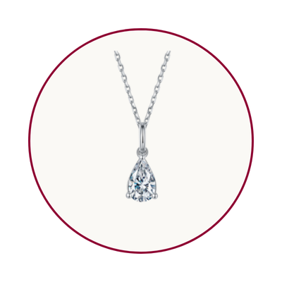 Moissanite Pendants Necklaces | Moissanite Jewelry